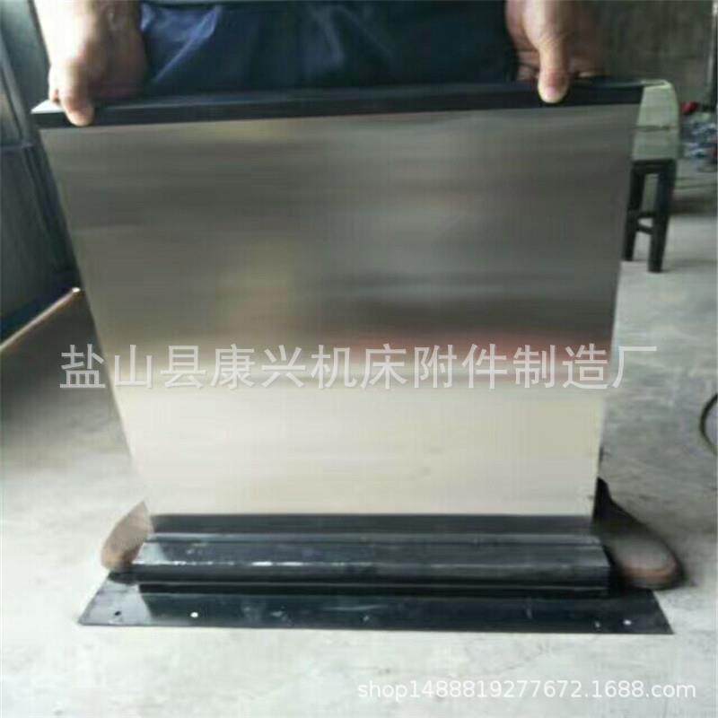 厂家长期制作机床卷帘式伸缩防护罩狭小空间使用不锈钢带防尘罩