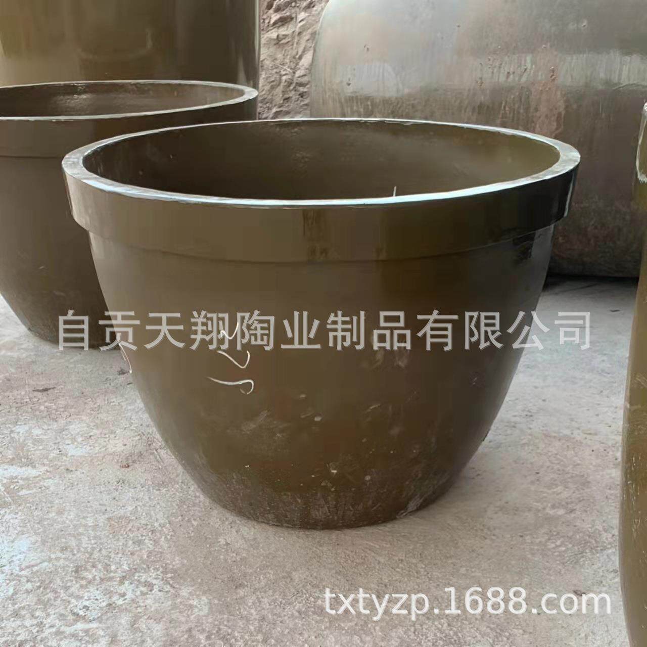 厂家500斤发酵缸陶瓷土陶水缸醋缸腌菜缸酱缸泡菜缸陶坛酒缸