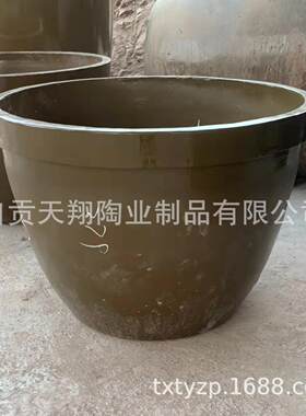 厂家500斤发酵缸陶瓷土陶水缸醋缸腌菜缸酱缸泡菜缸陶坛酒缸