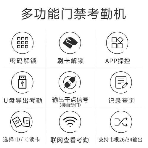 COUNS高优CU-G7门禁控制器ID/IC卡网络通讯门禁机 门禁一体机