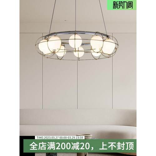 工厂直销极简极简老树枝港式电镀钛金客厅吊灯后现代轻奢样板