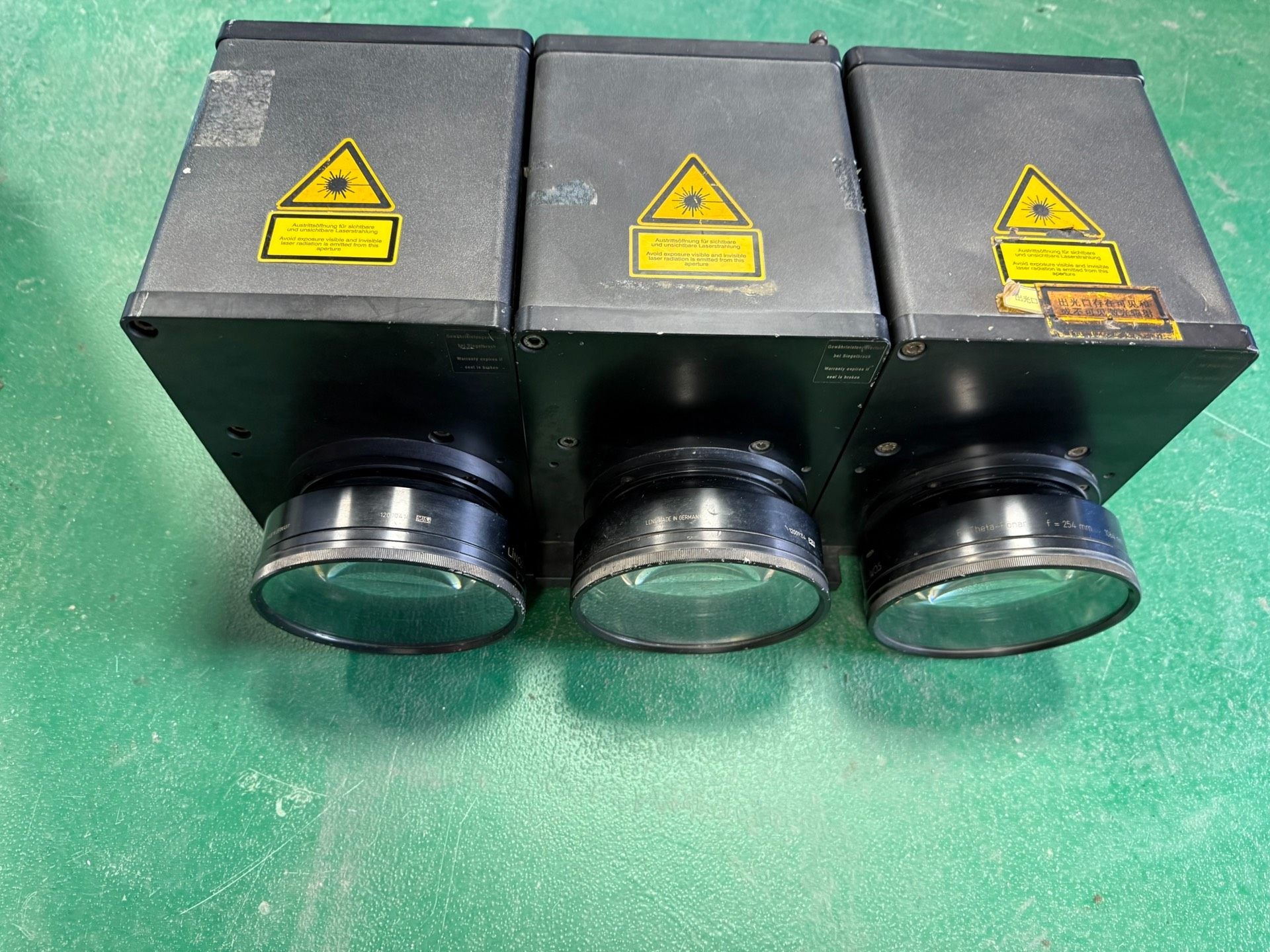 罗芬BLG-P25-KS R1高速激光扫描振镜，数量三台，拆