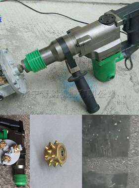 电动手持式凿毛机 Ground Chisel Machine 小型混凝土地面拉毛机