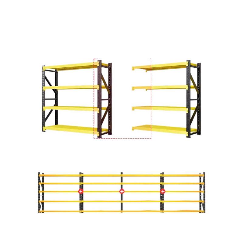 仓储重型货架置物架家用多层落地收纳商用超市快递承重铁架子