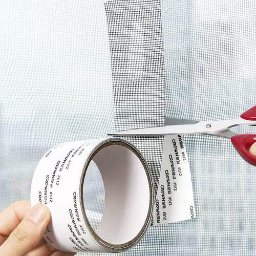 Wholesale self-adhesive mesh patch for repairing window scre
