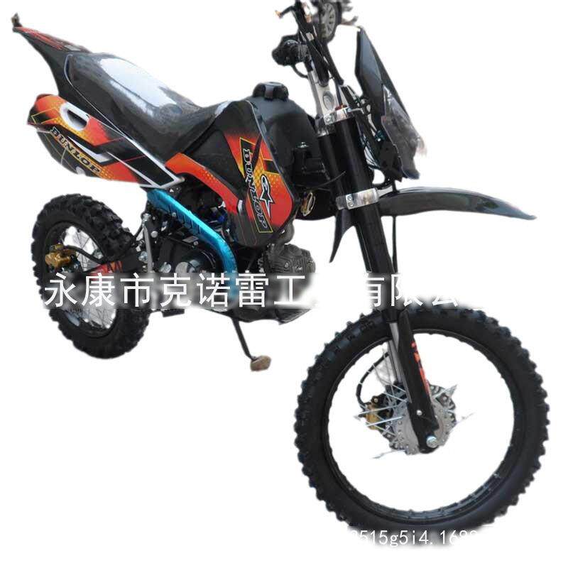 工厂生产外贸出口便宜110CC125CC成人14寸17寸两轮山地 越野摩托
