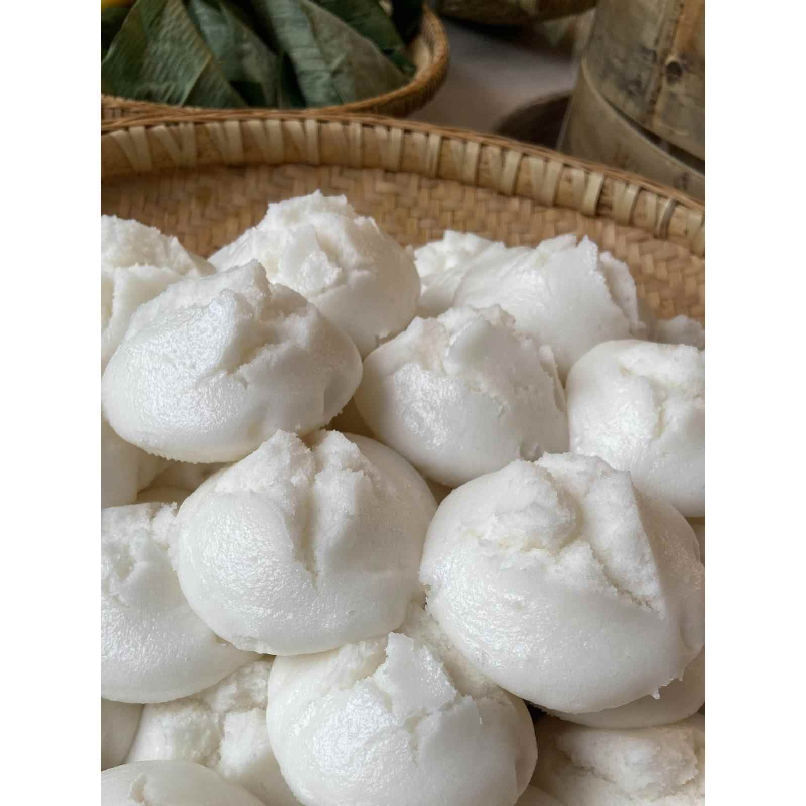 恩施特产手工米粑粑泡粑米发糕米馒头白糕早餐点心250g/袋非即食