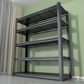 仓储货架置物架多层超市展示架家用收纳架厨房储物架阳台落地架