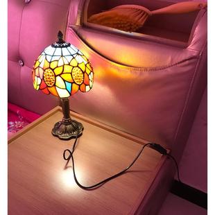 BC10现代简约地中海田园礼品台灯卧室咖啡厅灯具温馨学生床头小夜