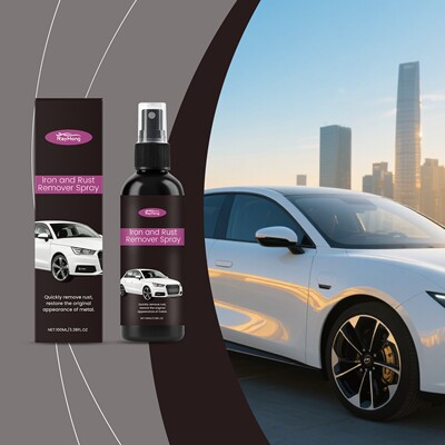 RAYHONG Car Rust Remover Spray - Fast-Acting Formula for Dis