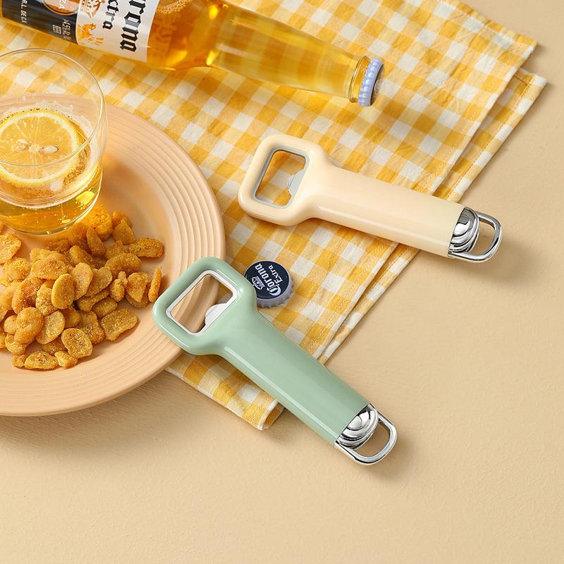 创意啤酒开瓶器神器开酒器家用宿舍瓶起子起瓶器启瓶器磁力冰箱贴