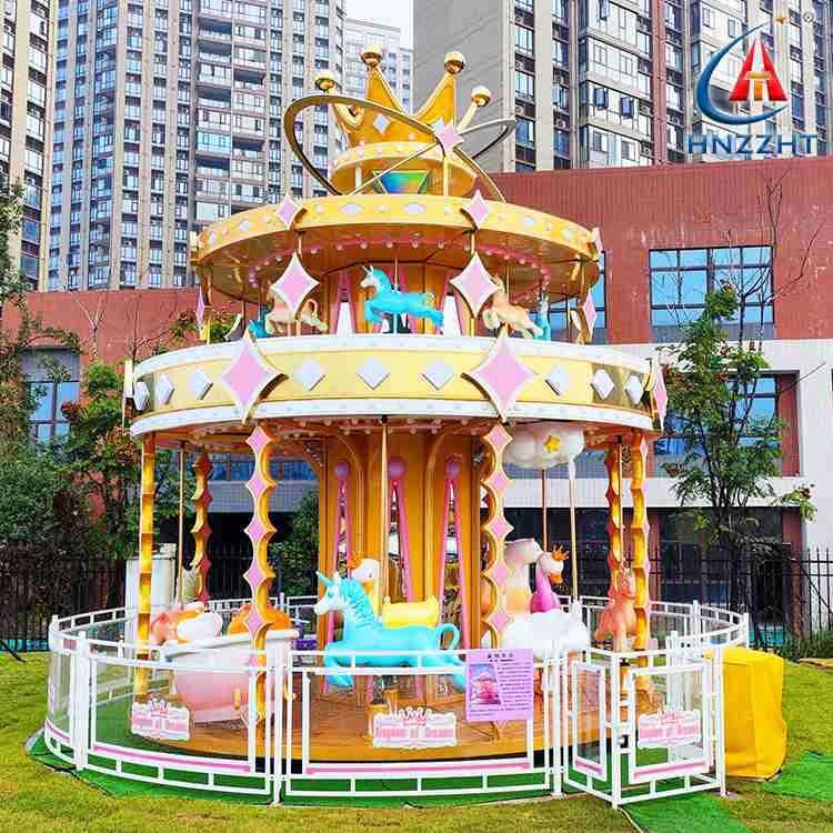 大中型旋转木马游乐设施厂家实力源头厂家出口品质终身售后