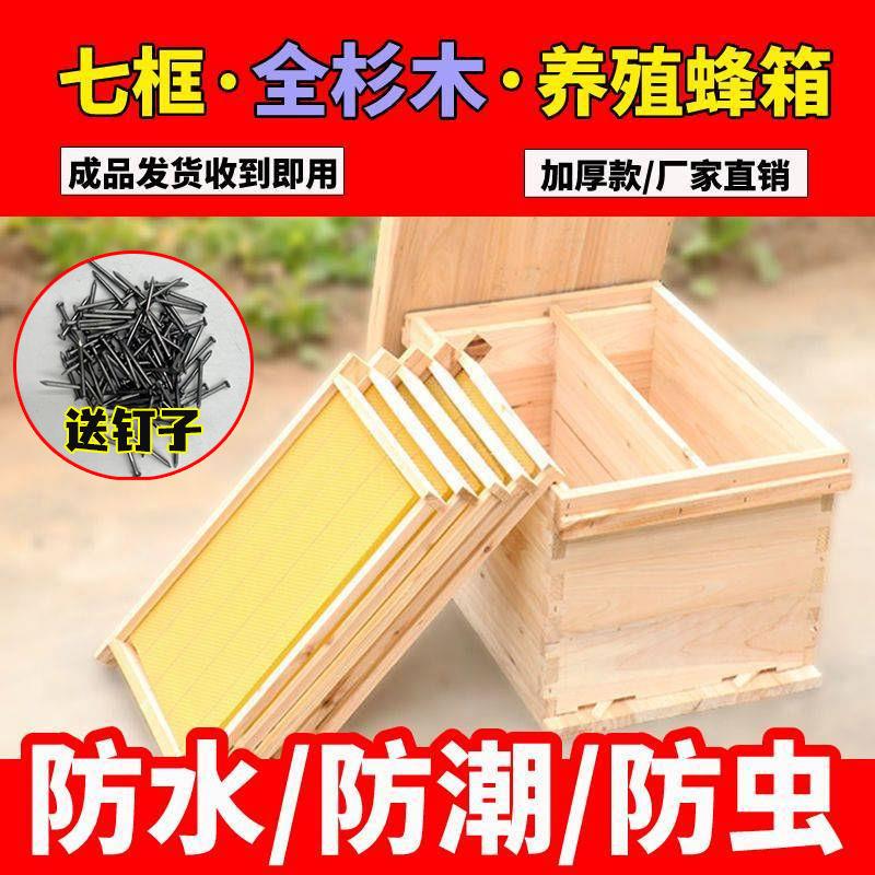 七框标准中整蜂箱全套新式蜜蜂养殖用具一箱蜂入门养CSE新手组装