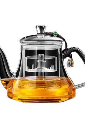 煮茶玻璃泡茶茶壶硅大容量茶具硼炉加厚壶壶陶耐热电高厂家壶单