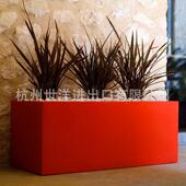 世洋专业生产长方形玻璃钢花盆 多层次组合花箱