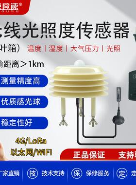 百叶箱光照度多参数适用农业气象站变送器输出RS485温湿度传感器