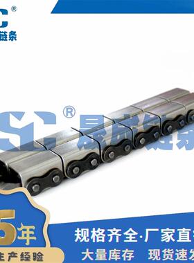 SS16A-U2 不锈钢盖板链条 不锈钢u型盖板链 塑胶盖板链条 链条厂