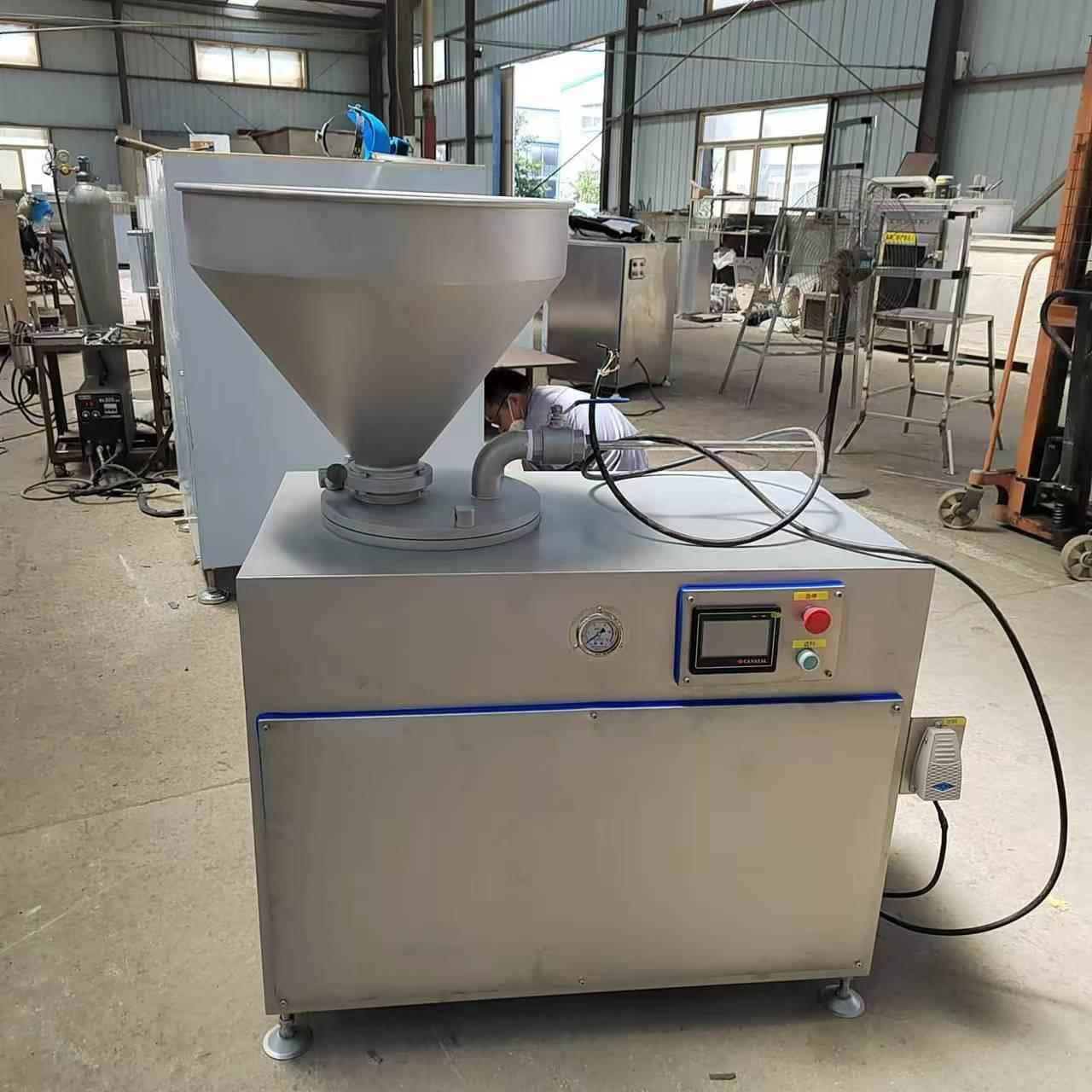 商用电动哈红肠扎线机亲亲肠灌肠机门店使用灌肠机器