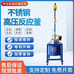 2L5L10L不锈钢高压反应釜高温高压反应釜电加热搅拌反应釜