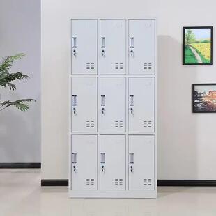 9门更衣柜九门铁皮更衣柜浴室员工单位学生宿舍储物柜