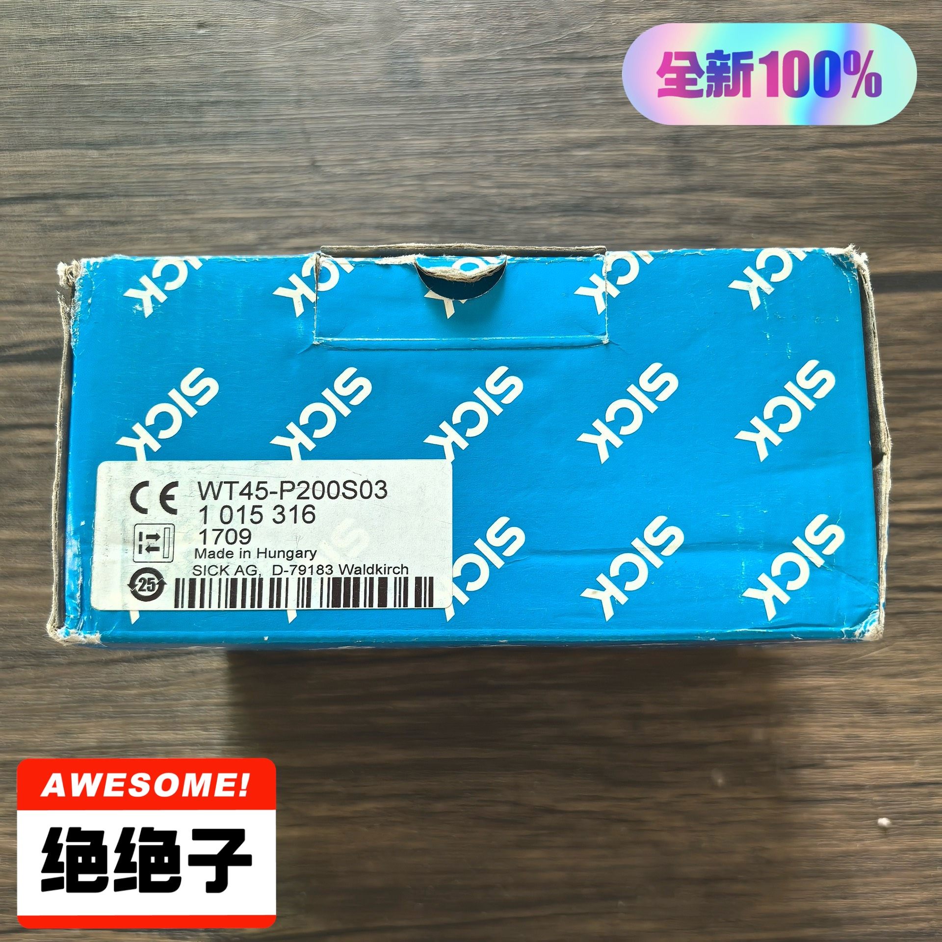 全新原装正品 德国SICK西克 WT45-P200S03 传