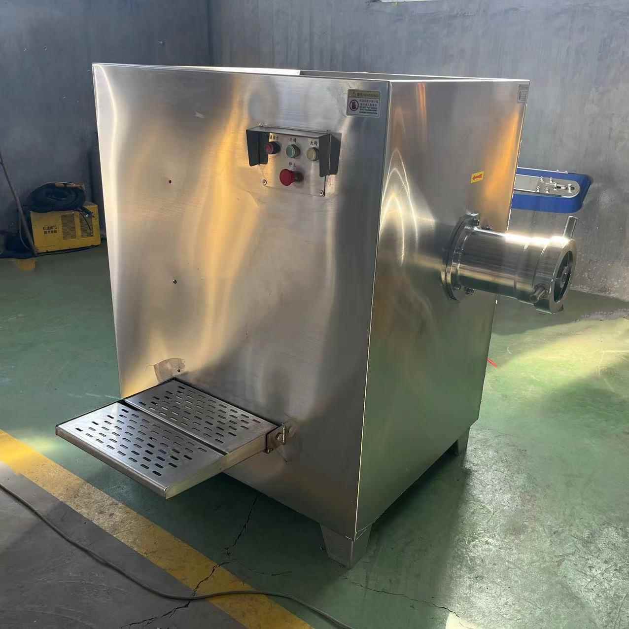 供应黄豆豌豆绞泥机立式墨鱼胶奶酪绞碎机全自动鲜冻肉绞肉机