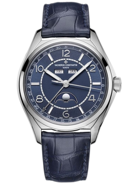 盒证[9.8新]江诗丹顿伍陆之型钢自动机械手表男表4000E/000A-B548