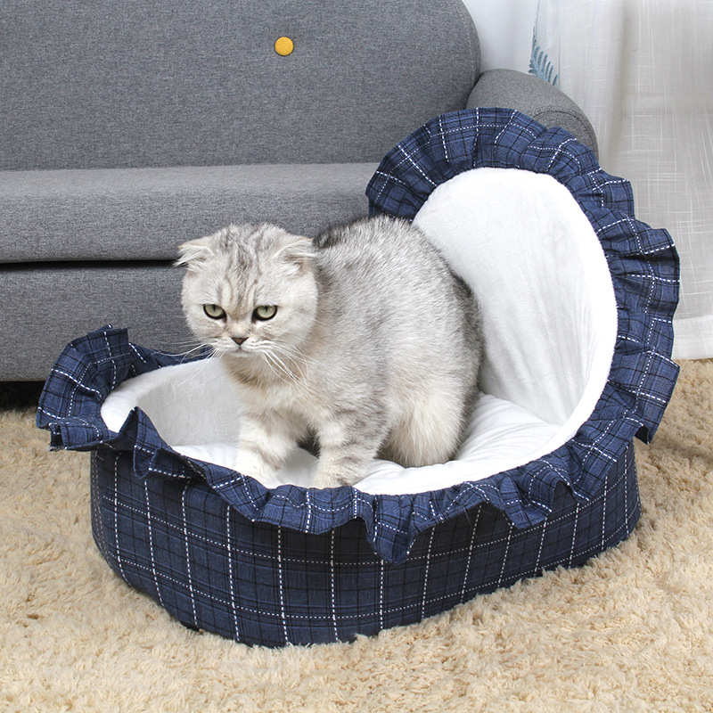 吉仔仔宠物用品批发棉猫窝公主床厂家直销 垫子热销摇篮床狗狗窝
