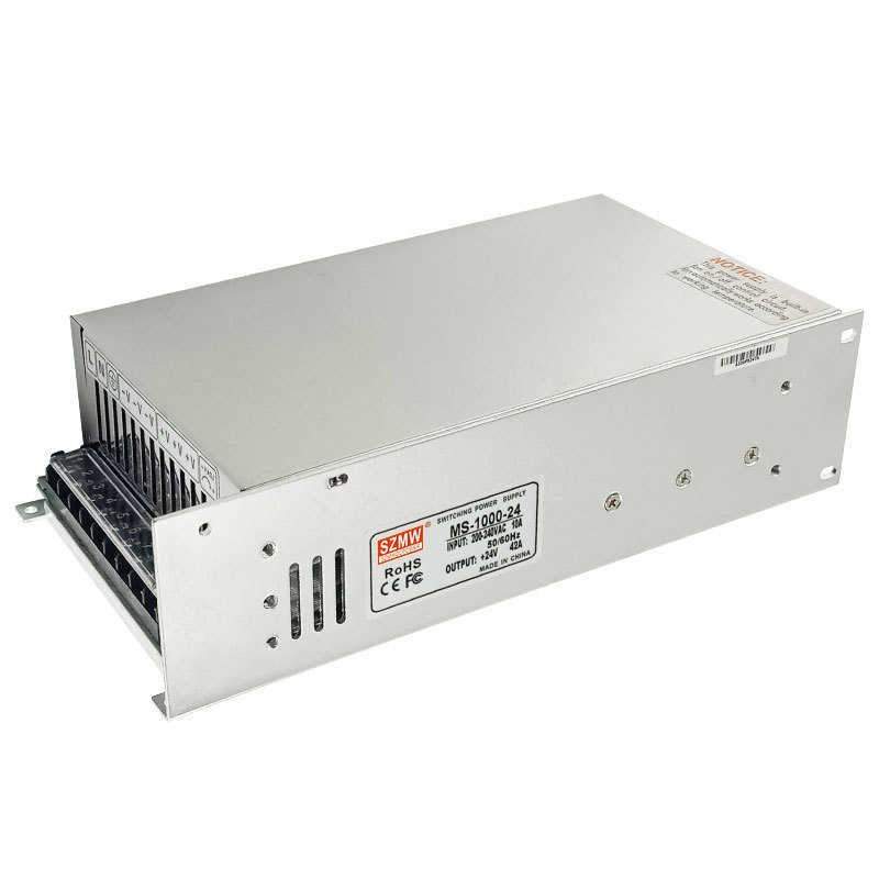 铭纬大功率开关电源MS-1000w-12V24V36V48V 220v转直流足功率电源