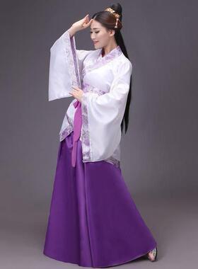 高档明朝古代丫女鬟服古代女仆宫女侍装佣人宫廷风交领成出人汉服