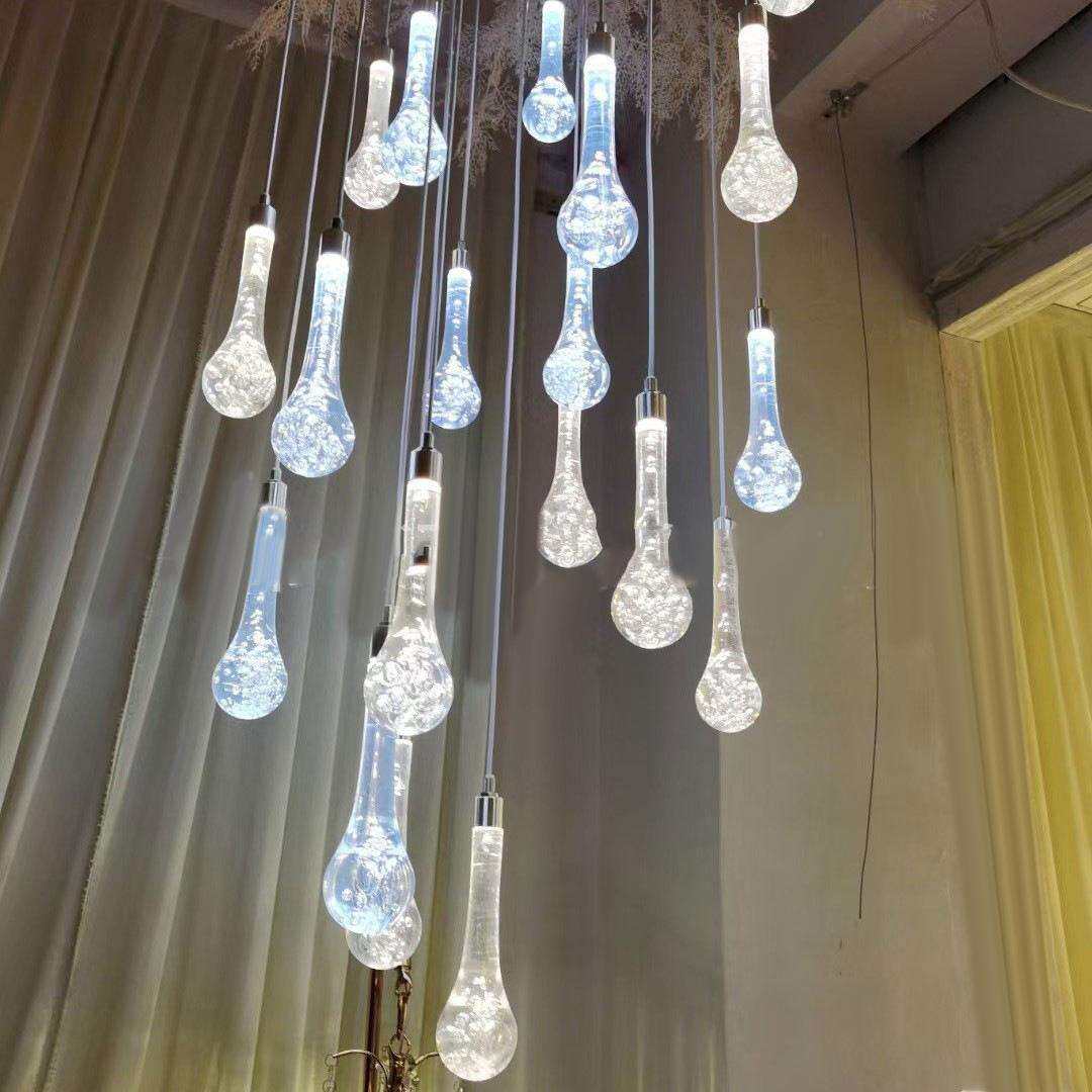 婚礼堂小吊灯橱窗婚礼美陈婚庆火柴酒店厅商场装饰吊灯