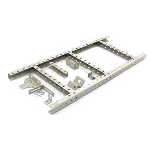 数据中心综合布线 机房U型钢布线走线架 桥架 梯式 爬梯架 600mm