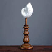 海工艺礼品仿木复古树脂手工艺摆设摆件设书房地中海创意摆件五星