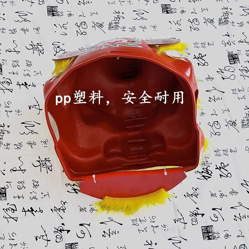 狮子头舞狮子儿童玩具小狮子套装舞狮头学生表演专用道具小孩舞狮