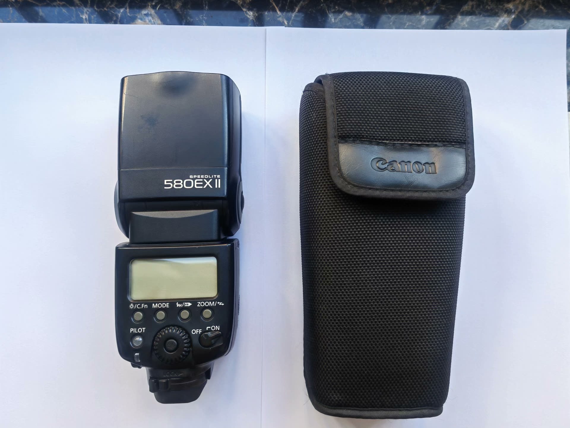 thumbnail for Canon 580EX II 2nd generation flash for Canon DSLR and mirrorless cameras.