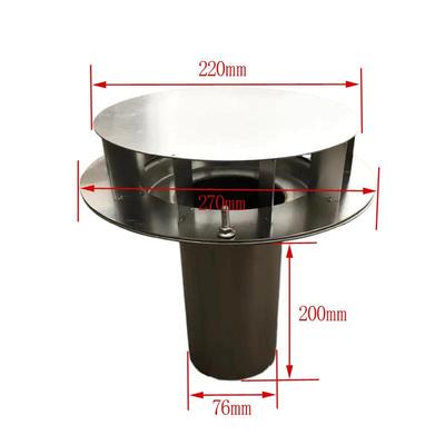 304不锈钢雨水斗87型直排落水口平板式漏斗下水管排水侧排雨水斗