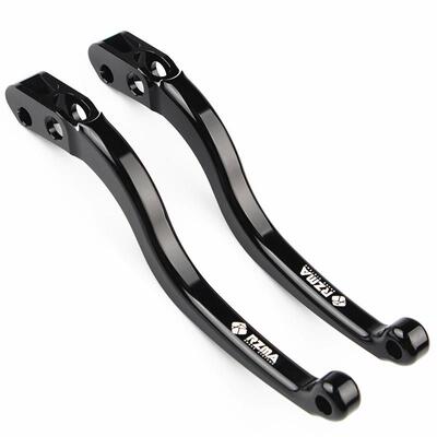 RZMA煞车把手机车电动车手把/铝合金手拉杆煞车上泵直推牛角手柄