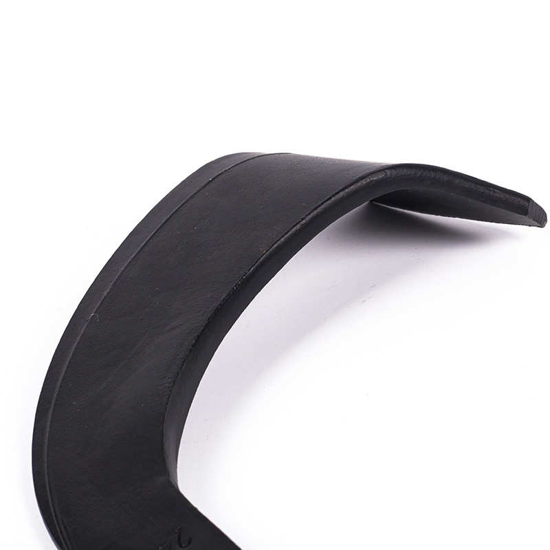 厂家批发245型旋耕刀片农机配件微耕机旋耕刀激光合金一顶八刀片