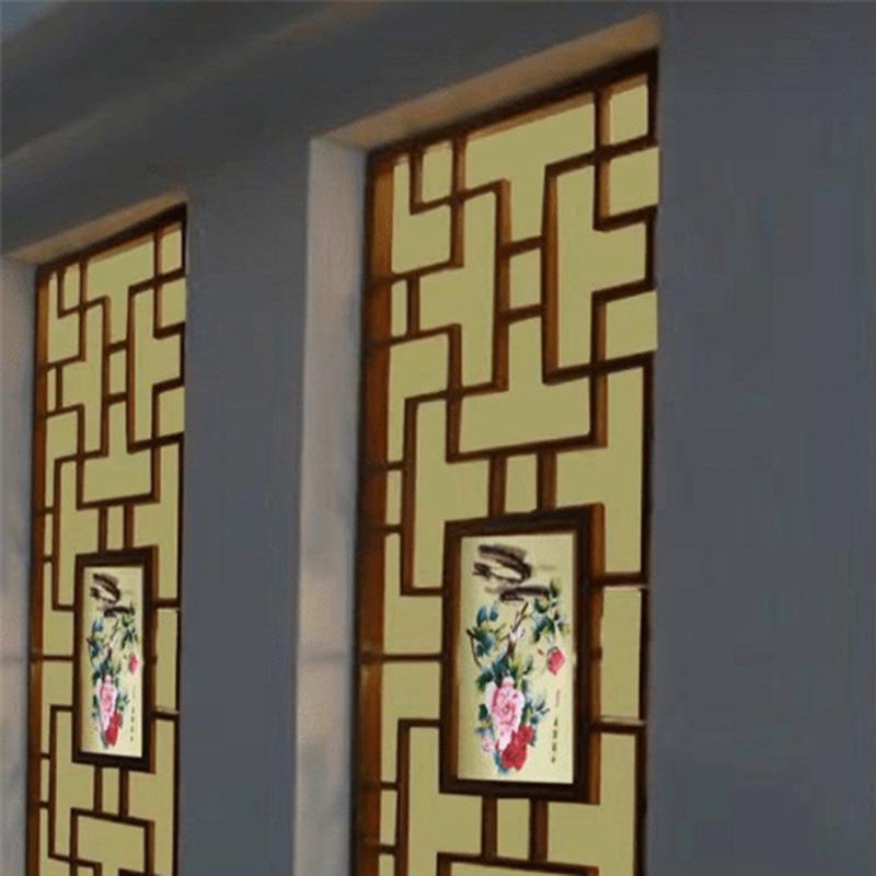 门窗古建筑窗户木质花格窗农家乐装饰窗中式隔断花窗古典窗镂空
