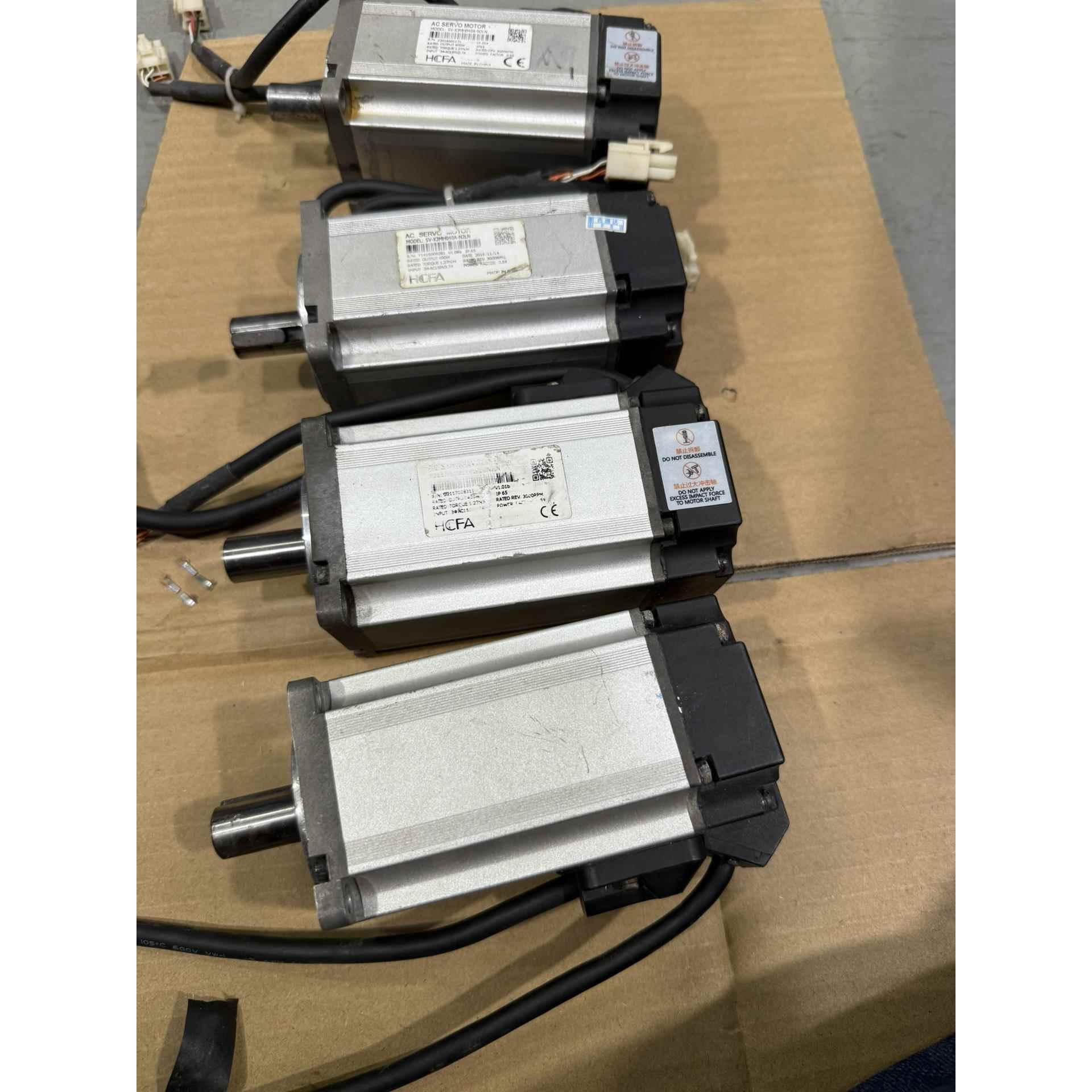 禾川伺服电机SV-X3MH040A-N2LN，400w。拆机议价