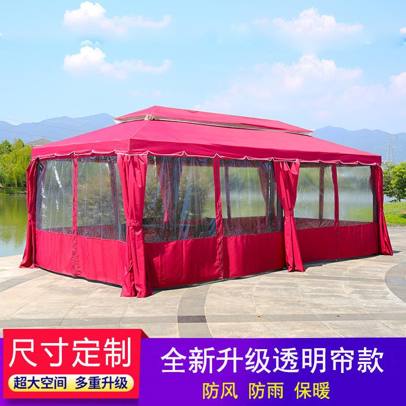 新款直销罗马帐篷户外遮阳棚餐饮摆摊蒙古包广告超大排档庭院四角