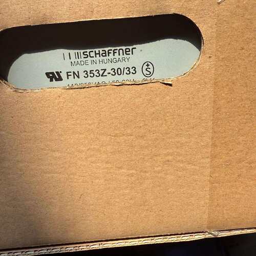 Schaffner原厂FN2090LL-30-08 RFI滤波FN2090系列