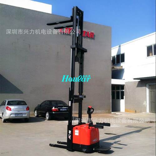 1.6吨4.5米全电动堆垛车 合力全电动升高车 宽腿堆垛机CDD16-960