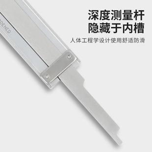 200mm 150 广陆带表卡尺高精度不锈钢表式 油标游标卡尺双向防震0