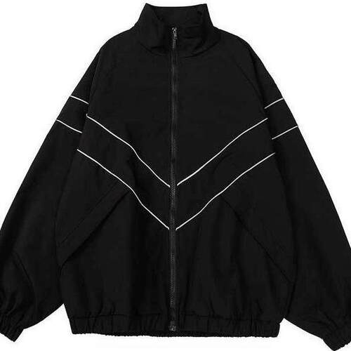 Men Black Reflective Jacket Fall Winter 2025 Softshell