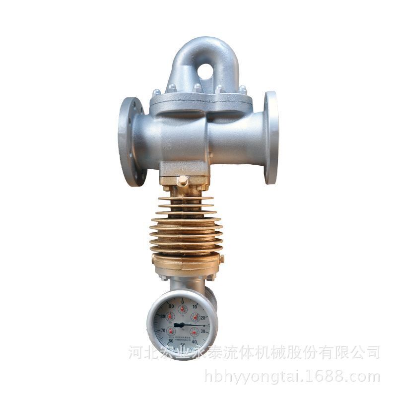 河北宏业分流旋翼式蒸汽流量计机械式锅炉蒸汽计量过热蒸汽