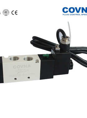 科威纳covna先导式二位五通防爆电磁阀EX-4V310-10控制气动