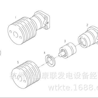 51.95840-0076 1 托架D2842LE203德国曼