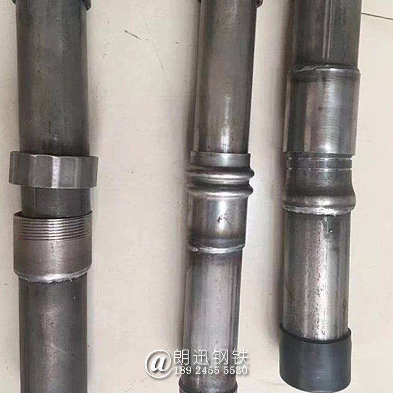 声测管接头 厂家工艺生产声测管的各种接头 钳压式 套筒式 螺旋式