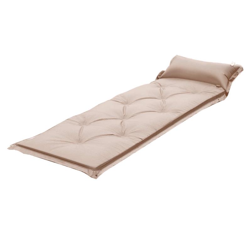 打点带枕九点可拼接自动充气垫 户外野营露宿帐篷地铺防潮垫睡垫